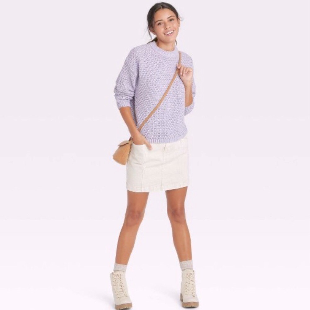 NWOT Universal Threads Knit Sweater in Lavender, Small - Picture 5 of 7